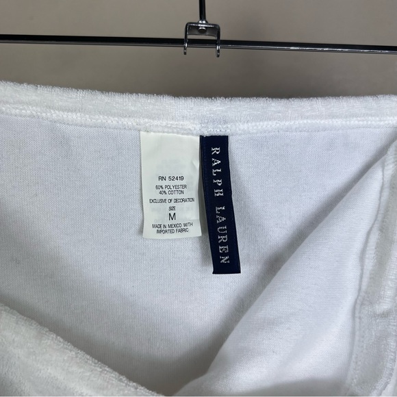 Ralph Lauren Y2K White Mini Beach Skirt - Picture 4 of 4
